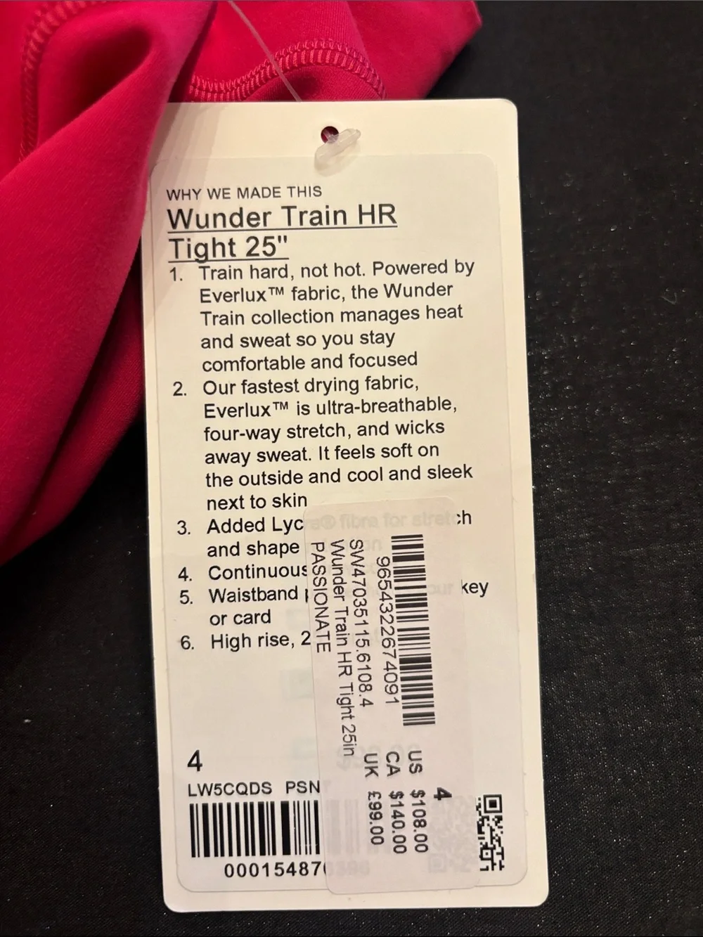 lululemon athletica size bnwt